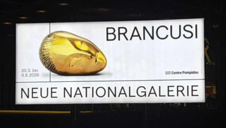 Cea mai mare expoziție Brâncuși din Europa s-a deschis la Berlin. Mesajul lui Nicușor Dan: „Este o recunoaștere a valorii noastre”